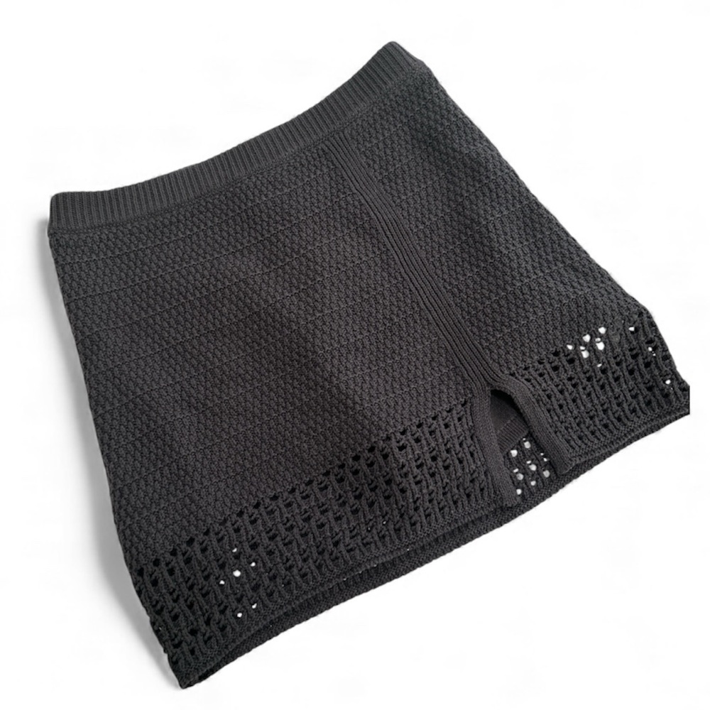 American Eagle Outfitters Dark Gray Knit Skort